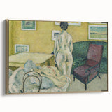 Expressionism Wall Art - Modern Nude Figure Interior Painting