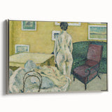 Expressionism Wall Art - Modern Nude Figure Interior Painting