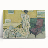 Expressionism Wall Art - Modern Nude Figure Interior Painting