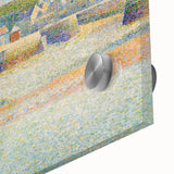 The Outer Harbor by Seurat: Charming Coastal Pointillist Wall Art Print