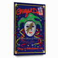 Grateful Dead Retro Wall Art – Vintage Mardi Gras Concert Print