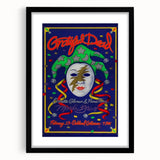 Grateful Dead Retro Wall Art – Vintage Mardi Gras Concert Print
