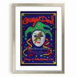 Grateful Dead Retro Wall Art – Vintage Mardi Gras Concert Print