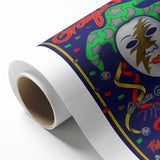 Grateful Dead Retro Wall Art – Vintage Mardi Gras Concert Print