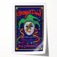 Grateful Dead Retro Wall Art – Vintage Mardi Gras Concert Print