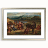 Ovid Among the Scythians by Delacroix - Romanticism Art Print