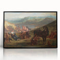 Ovid Among the Scythians by Delacroix - Romanticism Art Print
