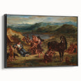 Ovid Among the Scythians by Delacroix - Romanticism Art Print