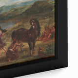 Ovid Among the Scythians by Delacroix - Romanticism Art Print