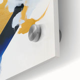 Contemporary Abstract Canvas – Geometric Colorfield Motion