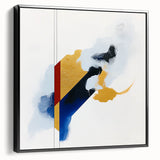 Contemporary Abstract Canvas – Geometric Colorfield Motion