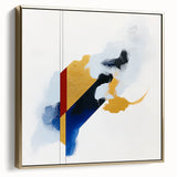 Contemporary Abstract Canvas – Geometric Colorfield Motion