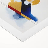 Contemporary Abstract Canvas – Geometric Colorfield Motion