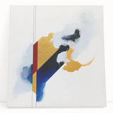 Contemporary Abstract Canvas – Geometric Colorfield Motion