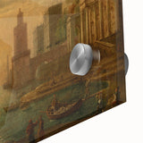 Baroque Harbor Scene Wall Art - Classic Historical Art Print