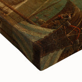 Baroque Harbor Scene Wall Art - Classic Historical Art Print