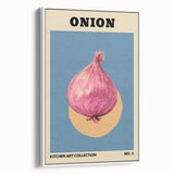 Vintage poster art featuring an array of colorful fruits on a large framed canvas, ideal for living room decor.