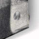 Monochrome Pointillism Art - Woman with Parasol - Seurat’s Graceful Print