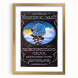 Grateful Dead Retro Wall Art – Vintage New Year’s Eve Concert Print