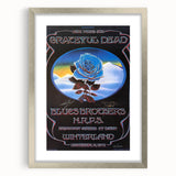 Grateful Dead Retro Wall Art – Vintage New Year’s Eve Concert Print