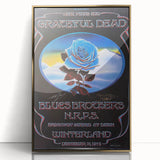 Grateful Dead Retro Wall Art – Vintage New Year’s Eve Concert Print