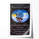 Grateful Dead Retro Wall Art – Vintage New Year’s Eve Concert Print
