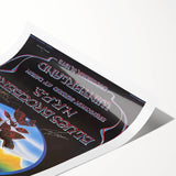 Grateful Dead Retro Wall Art – Vintage New Year’s Eve Concert Print