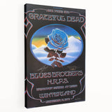 Grateful Dead Retro Wall Art – Vintage New Year’s Eve Concert Print