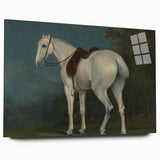 A Lady's Grey Hunter by Jacques-Laurent Agasse - Romantic Art Print