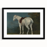 A Lady's Grey Hunter by Jacques-Laurent Agasse - Romantic Art Print