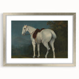 A Lady's Grey Hunter by Jacques-Laurent Agasse - Romantic Art Print
