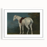 A Lady's Grey Hunter by Jacques-Laurent Agasse - Romantic Art Print