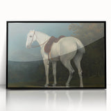 A Lady's Grey Hunter by Jacques-Laurent Agasse - Romantic Art Print