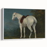 A Lady's Grey Hunter by Jacques-Laurent Agasse - Romantic Art Print