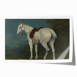 A Lady's Grey Hunter by Jacques-Laurent Agasse - Romantic Art Print