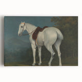 A Lady's Grey Hunter by Jacques-Laurent Agasse - Romantic Art Print