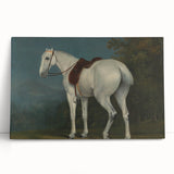 A Lady's Grey Hunter by Jacques-Laurent Agasse - Romantic Art Print