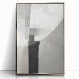 Acrylic Dining Room Artwork – Black & White Minimalist Print