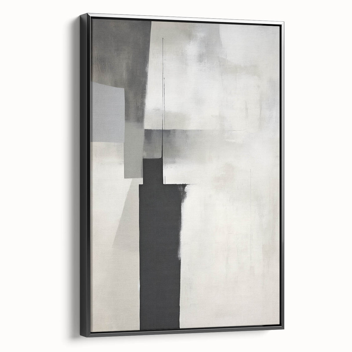 Acrylic Dining Room Artwork – Black & White Minimalist Print