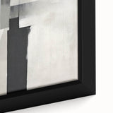 Acrylic Dining Room Artwork – Black & White Minimalist Print