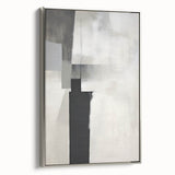 Acrylic Dining Room Artwork – Black & White Minimalist Print