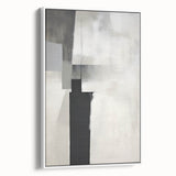 Acrylic Dining Room Artwork – Black & White Minimalist Print