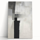 Acrylic Dining Room Artwork – Black & White Minimalist Print