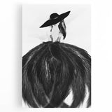 Abstract figurative artwork on stretched canvas, showcasing vibrant colors and dynamic shapes, perfect for modern home decor or artistic display.