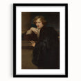Baroque Portrait of Elegance - Classic Antique Art Print