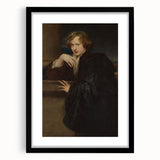 Baroque Portrait of Elegance - Classic Antique Art Print