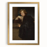 Baroque Portrait of Elegance - Classic Antique Art Print