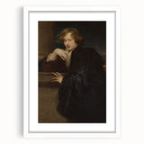 Baroque Portrait of Elegance - Classic Antique Art Print