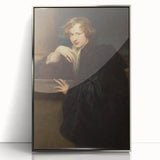Baroque Portrait of Elegance - Classic Antique Art Print