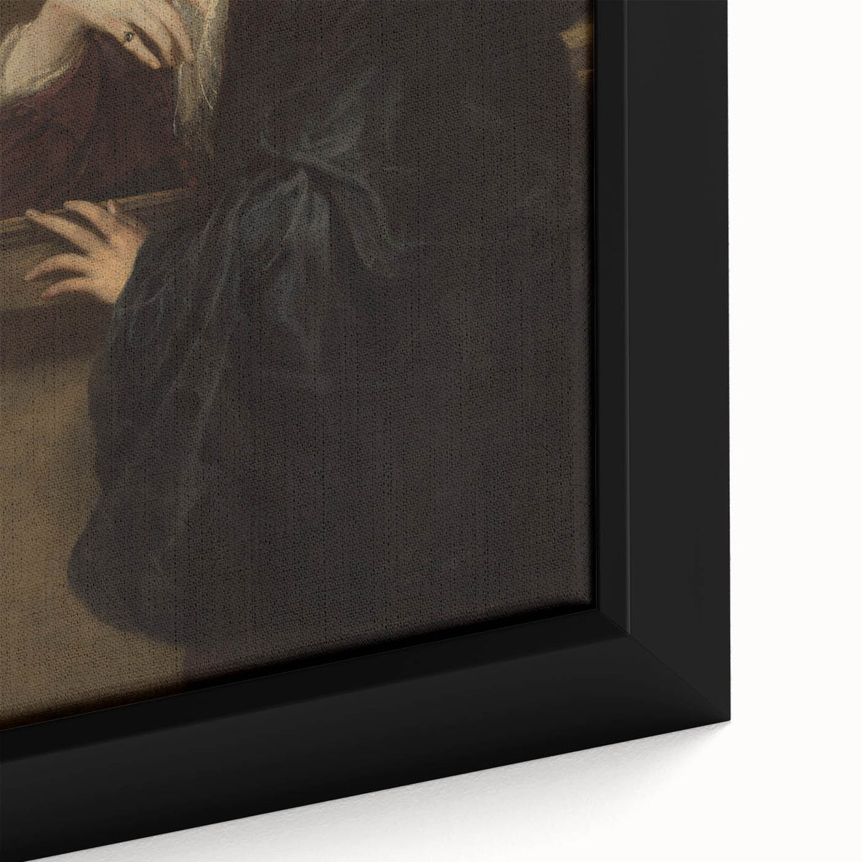 Baroque Portrait of Elegance - Classic Antique Art Print